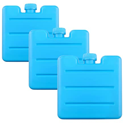 Kühlakku Kühlelemente Klein Blau für Kühltasche 3 Stück Set