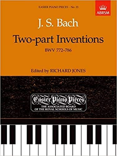 Two-part Inventions, BWV 772-786: Easier Piano Pieces 33 (Easier Piano Pieces (ABRSM))