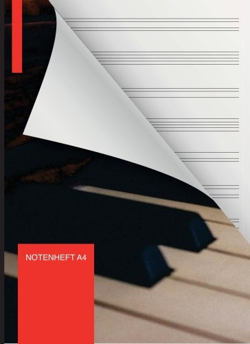 Notenheft A4: blanko | 100 Seiten | gebunden | Schule&Studium |