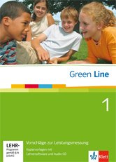 Green Line 1. Vorschläge zur Leistungsmessung. Kopiervorlagen mit Lehrersoftware und Audio-CD - Band 1: 5. Klasse