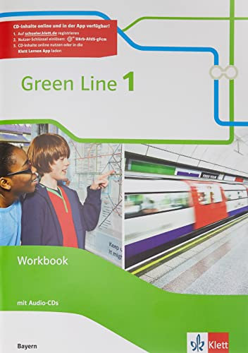Green Line 1. Ausgabe Bayern: Workbook mit Audios 5. Klasse (Green Line. Ausgabe für Bayern ab 2017)