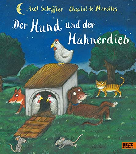 Der Hund und der Hühnerdieb: Vierfabiges Bilderbuch