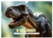 KI Dinosaurier - Herrscher der Lüfte, Land und Meer (Wandkalender 2026 DIN A4 quer), CALVENDO Monatskalender: Dinosaurier - eine längst vergangene und andersartige Welt