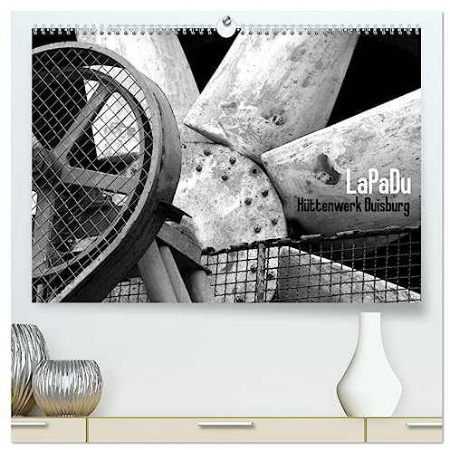LaPaDu-Hüttenwerk Duisburg (hochwertiger Premium Wandkalender 2026 DIN A2 quer), Kunstdruck in Hochglanz: Industriekultur vom Feinsten (CALVENDO Orte)