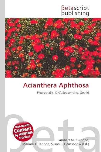 Acianthera Aphthosa: Pleurothallis, DNA Sequencing, Orchid