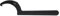 Williams JHW472 Adjustable Hook Spanner Wrench with Span Diameter of 1-1/4 to 3-Inch, Ideal for Adjusting Collars, Lock Nut Rings, and Bearings