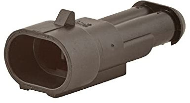 HELLA 8JA 746 183-022 Steckgehäuse - 2-polig - Stecker: Parallelverbinder - Stiftform