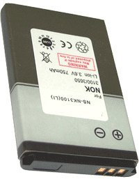 AboutBatteries Batterie Type AMPLICOM SLM BL-5C, 3.7V, 1000mAh, Li-ION