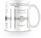 Star Wars Pyramid International (Tie Fighter Sketch) Official Boxed Ceramic Coffee/Tea Mug, 11 oz, Multi-Colour, 315 ml