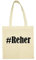 Reifen-Markt Tasche #Reher Größe 38x42 Farbe Natur Druck Schwarz