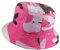 Gelante Einfarbiger Fischerhut aus 100 % Baumwolle für Damen und Herren, verstaubar, für Reisen, Sommer, Strand, Pinkfarbenes Camouflage-Muster, L/XL