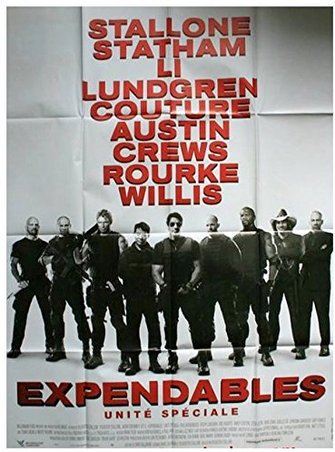 Affiche du Film Expendables Kino-Plakat, Original, groß, 160 x 120 cm, gefaltet