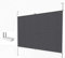 Home-Vision® Plissee zum Anschrauben in der Glasleiste Innenrahmen Kollektion „Melange” Leinenoptik Blickdicht Plissee Jalousie mit Halterungen zum Bohren, Sonnenschutzrollo (Graphit, B60cm x H100cm)