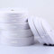 Egurs 100 Meter/roll Baumwollband Baumwollkordel Schrägband Dekoband Kein Fischgrätenmuster 100% Baumwoll Gurtband Baumwollgewebe Weiß 1cm