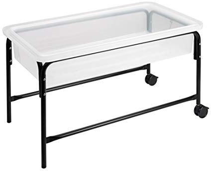 Edx Education 72301 Sand & Water Tray-Black Steel Frame, one Size
