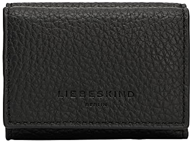 Liebeskind Berlin Trudie Bea Geldbörse, Black, Small (HxBxT 7.2cm x10.0cm x3.0cm)