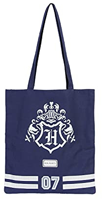 Harry Potter Academy-Shopping Bag Einkaufstasche, Dunkelblau