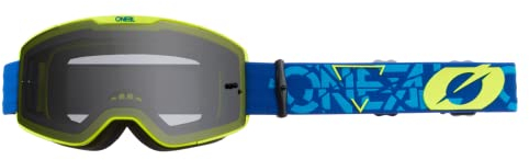 O'NEAL B-20 Brille STRAINBlau/Neongelb/Grau - Grau/One Size