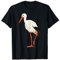 Storch Bild Zeichnung Vogel Design Baby Storch T-Shirt