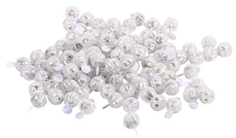 Oumefar 100Pcs Runde Led Ball Lampen Ballon Lichter Laterne Mini LED Lichter Drahtlose Flash Ball Lampe Weihnachten Hochzeit Dekoration(bunt)