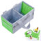 Vicloon Bag for Toniebox Starter Set and Accessories, XL Storage Bag, Travel Carrying Case with Handle (Green)