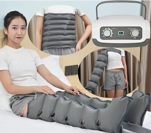 KARFRI Leg Massager, Air Compressor,Portable Pressotherapy Massager For Circulation And Relaxation Of Muscles,Air Pressure Massager Six Cavity