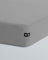 HOP DESIGN Pure Bettlaken Baumwolle - Matratzentopper Baumwolle - 100% Spannbettlaken 160x200cm - Bettlaken 160 x 200 - Spannbettlaken für Topper - Leintuch – Dunkelgrau