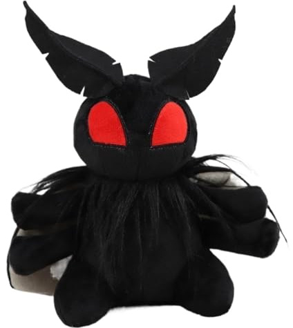 SWEETBIUTI Plüschspielzeug Red Eye Moth Plüsch weiche lustige gruselige gefüllte Tiere hässliche Puppen Plüschspielzeug für Kinder Halloween Geburtstagsfeier Geschenke, 11,8 Zoll