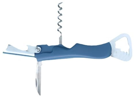 Tire-bouchon Ouvre-bouteille de vin,Tire-bouchon - Ouvre-boîtes,Tire-bouchon de serveurs en acier inoxydable avec décapsuleur pour travailler sur des bouteilles de bière