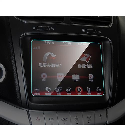 PUNICS Auto GPS Navi Folie Kompatibel Mit FIAT Für Freemont 2013 2014 2015 2016 2017, Auto-GPS-Navigations-Displayschutzfolie, Auto-Displayschutzfolie, Auto-Innenraum