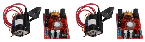 2Pcs High Voltage Generator ZVS Driver Board Boost Power Supply Low Heat for Jacob's Ladder, Marx Generator with Good Heat Dissipation Widely Used for Spark Coil