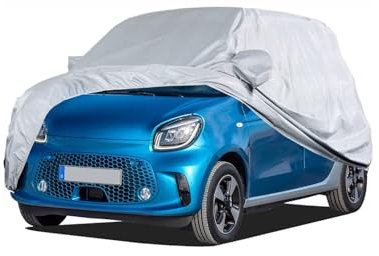 Volle Auto Außen Abdeckung Im Freien wasserdichte Staubdicht Schnee Sonnenschutz Abdeckung Für SMART Für 2 Tür Modell Auto vollgarage