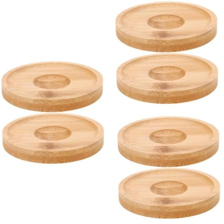 MAGICLULU 3 Set 3Sets Base Della Tazza Sottobicchieri Da Tavolo Bicchieri Di Vino Tazze Di Vino Rotante Sottobicchiere Di Del Whisky Rotante Sottobicchiere Di 2 pezzi * 3