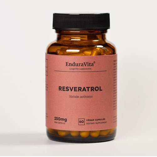 Cápsulas de resveratrol 60x250mg