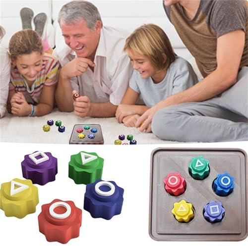 ChongKuan Gonggi Jack Stone Pebbles Set Traditional Korean Game Jackgonggi Play Bunt Squid Folk Catching Traditionelles Koreanisches Spielspiel Spiel Steine Volksspiel (5 Würfel + Platte A)