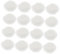 ANDRESLAD Coppette Assorbilatte Maternità 100 Pezzi Monouso Coppette Assorbilatte per Maternità Coppette Assorbilatte Impermeabili Traspiranti