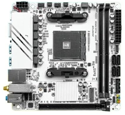 AM4 ITX Motherboard supports R3 R5 R7 1/2/3/4/5 series CPU DDR4 Desktop PC PCI-E 3.0 B450I-PLUS ARGB MB