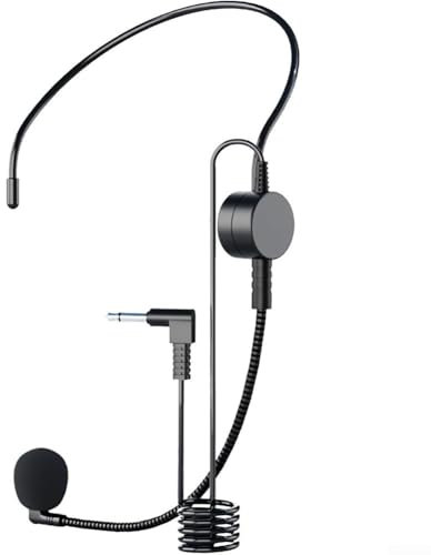 snowchecking Casque micro 3 5 mm pour un son clair dans les salles de classe, confortable pour un enseignement prolongé