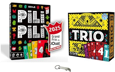 Pili Pili + Trio Französische Version + 1 Decap Blumie (Pili + Trio)
