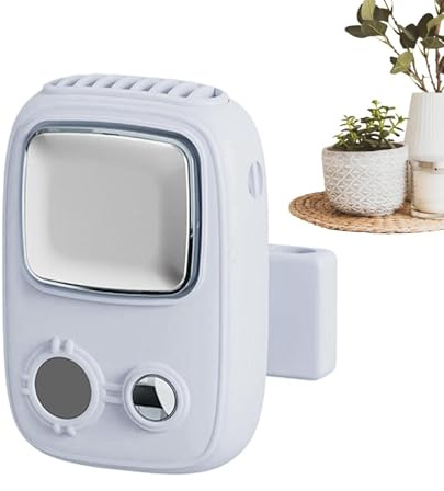 Ventilateur De Cou Rechargeable, Climatiseur d'air sans pales silencieux, Ventilateur Portatif Rafraîchissant Refroidisseur D'Air, Pour Randonnée Plage Festival Maison Bureau Extérieur Sports Trajets