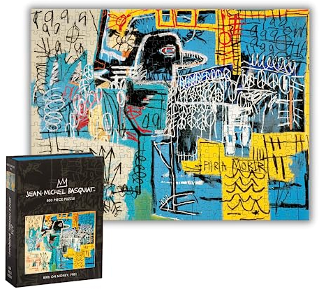 Basquiat Bird on Money Book Puzzle: 500 Pieces