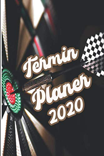 Terminplaner Darts 2020: Dart Kalender im Taschenbuchformat Din A5