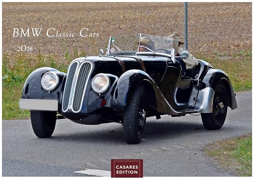 BMW Classic Cars Kalender 2026 – Wandkalender | Fotokalender Oldtimer 24x35cm - Hochwertiger Oldtimer Kalender.