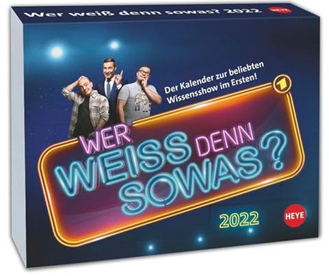 Wer weiß denn sowas? Tagesabreißkalender 2022