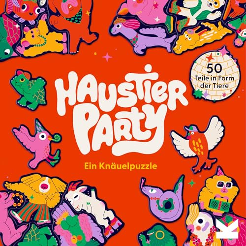 Laurence King Haustier-Party. EIN Knäuelpuzzle