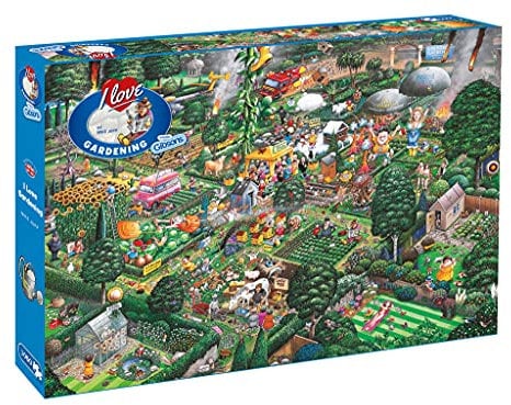 Gibsons - Mike Jupp - I Love Gardening - 1000 Piece Jigsaw Puzzle