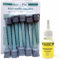 Ber-Fix 10x Statikmischer 1:1 MBQ 05-16L B-System für 2K-Epoxidharz, Zweikomponentenkleber-Mischrohr, Effiziente Mischung bei 2K Kleber Ber-Fix incl. Ber-Fix Flyer