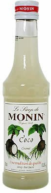 Monin Sirop de noix de coco 250 ml (lot de 1)