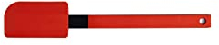 Woll Cook-It, Teigschaber, mit angehobenem Funktionskopf, 5.5 cm breit, 32 cm lang, Hitzebeständig bis 220°, Spülmaschinenfest