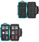 JJC Memory Card Case 30 Slots Carrying Water-Resistant Holder Storage SD SDHC SDXC Micro SD TF Cards with USB 3.0 Memory Card Reader for SD Micro SD & Carabiner & Card Removal Tool